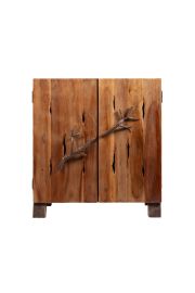 Rustic Branch Cabinet