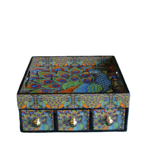 Peacock Feathers Box