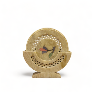 Marble Coaster Set (Assorted Designs)-Jali