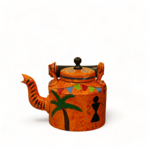 Hand Painted Aluminium Kettle (Assorted Colours)