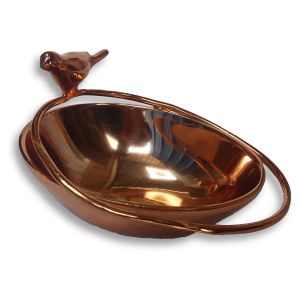 Brass Bird Bowl