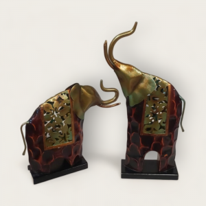 Elephant Set of 2 Table Decor