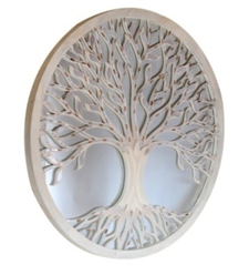 Tree Round Mirror