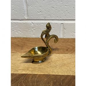 Small Brass Parrot Handle Deepak