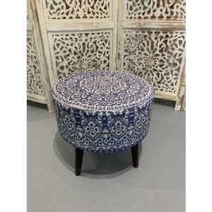 Colourful Foot Stool (Blue)