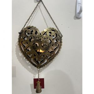 Wall Hanging Heart Lantern