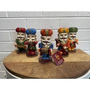 Wooden Rajasthani Musicians