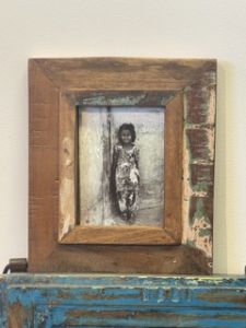 Reclaimed Wood Photo Art Frame