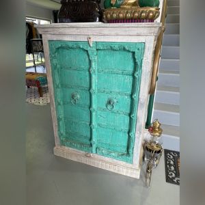 Wooden Recycled Wood Door Cabinet