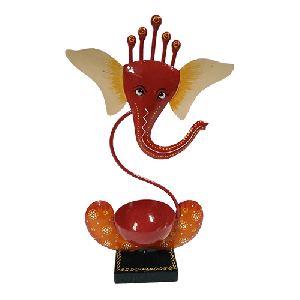 Ganesha candle holder 