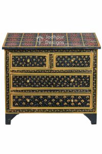 Wooden 4 Drawer Chest