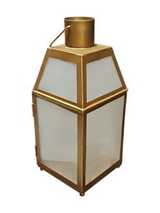 Modern Brass Lantern