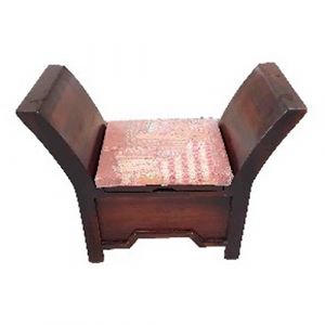 Wooden Storage Settee (Small)