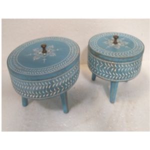 Blue Chapati Box