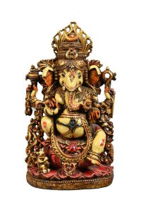 14" Resin Ganesha