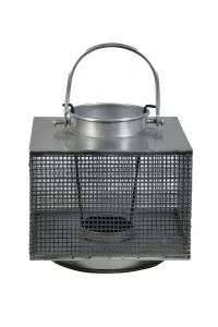 Silver Cube Lantern