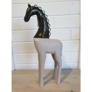 Wooden & Metal Horse