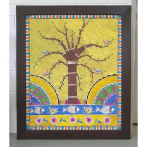 The Banyan Tree Madhubani Painting 