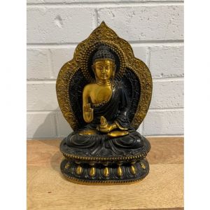 Black Buddha with Frame