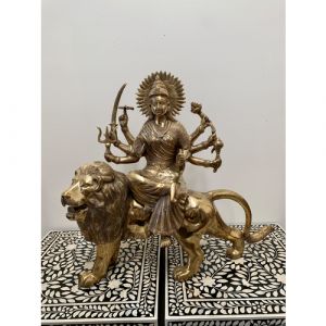 Brass Durga Maa