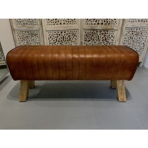 Leather Bench