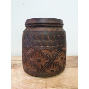 Wooden Pot (Small)
