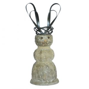 Snowman Candle Holder 