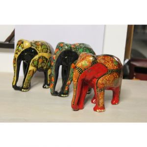 Paper Painted Elephant