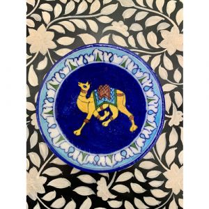 Animal Colour Ceramic Wall Plate 