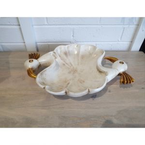 Resin Peacock Bowl