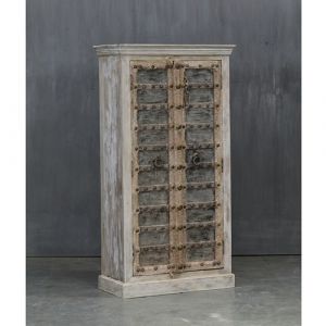 Antique Wooden Carving Almirah/Cupboard