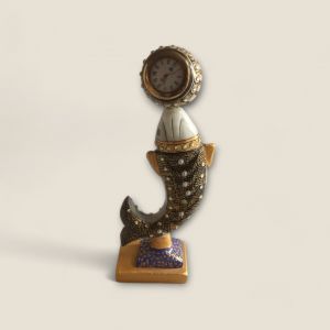 Marble Fish Clock
