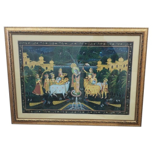 Krishna Leela Painting