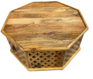 Wooden Octagonal Coffee Table