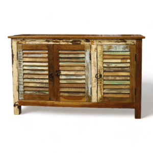 Reclaimed Wood 3 Section Sideboard