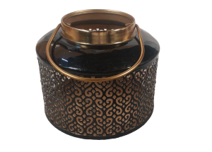 Black Round Lantern