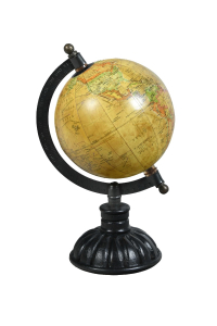 Wooden Base Globe