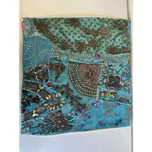 Bead-work Cushion (Assorted Colours)