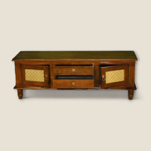 Regal Brass Accent TV Unit