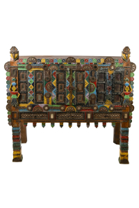 Rustic Colourful Damchiya Table