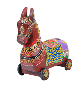 Wooden Horse T-light holder