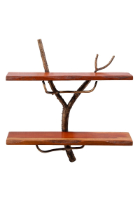 Natural Branch Two Shelves 