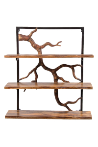 Rectangle Branch Three Shelves 