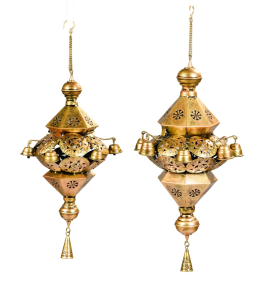 Iron Hanging Lamp (Set of 2)