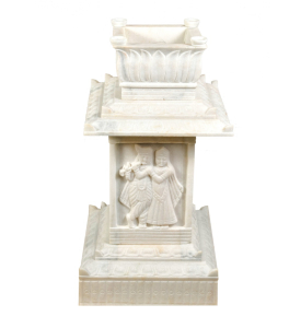 Radha Krishna Design Tulsi Pot