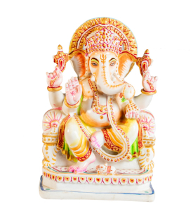 15 Inch Resin Ganesha Statue