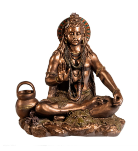 Resin Shiv Brass Finish