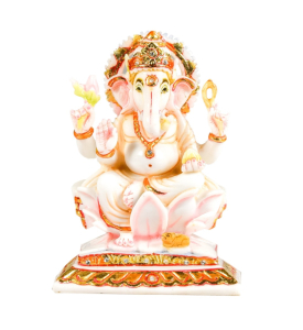 Resin Lotus Ganesha