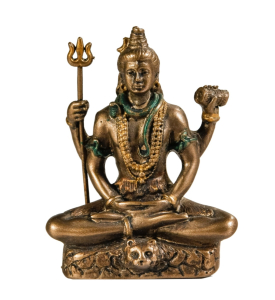 Resin Shivji Copper Finish