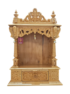 Ornate Wooden Mandir